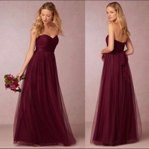 BHLDN Jenny Woo Annabelle Convertible Dress 12